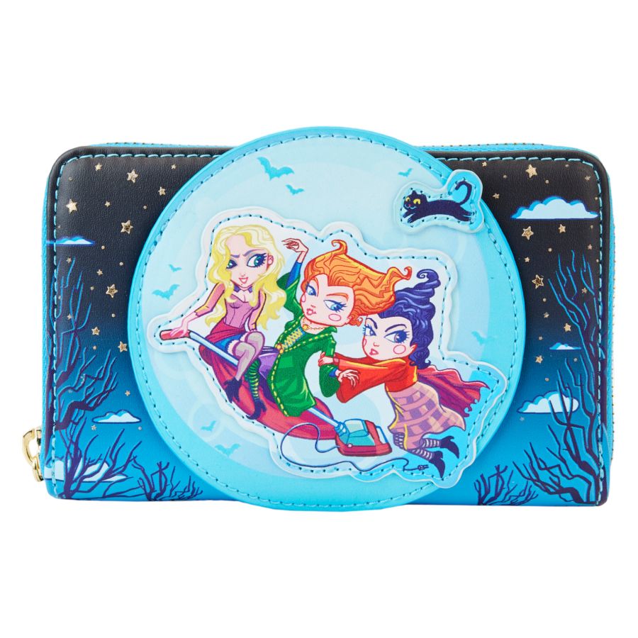 Hocus Pocus - Poster Glow Zip Around Wallet