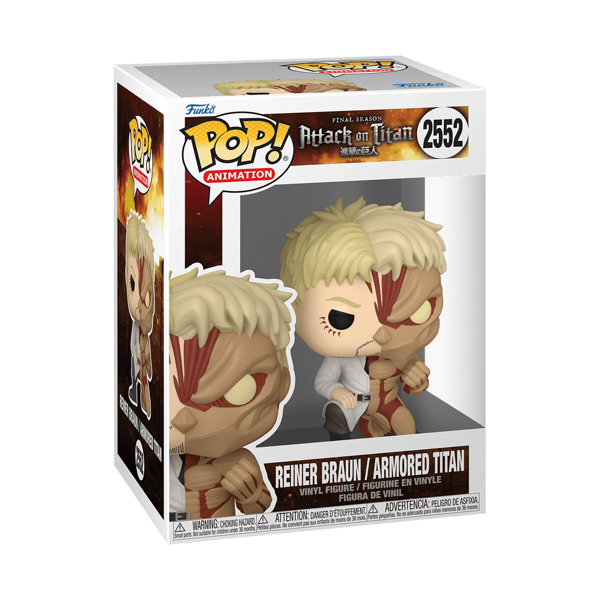 Attack on Titan - Reiner Braun/Armour Titan (Pop! Vinyl)