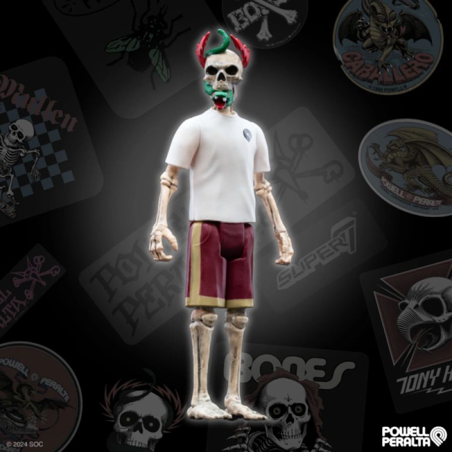 Powell Peralta - Mike McGill [Mt. Trashmore ’85] ReAction 3.75″ Action Figure [Wave 5]