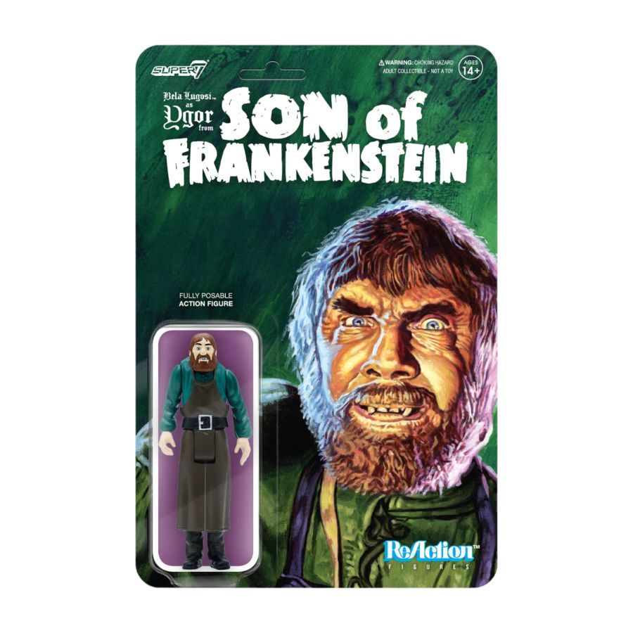 Son of Frankenstein (1939) - Ygor ReAction 3.75″ Action Figure