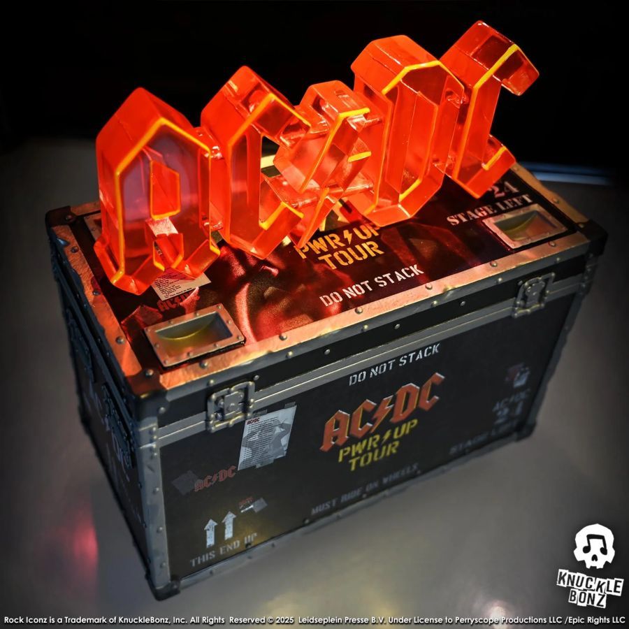 AC/DC - Pwr Up Tour Road Case Statue