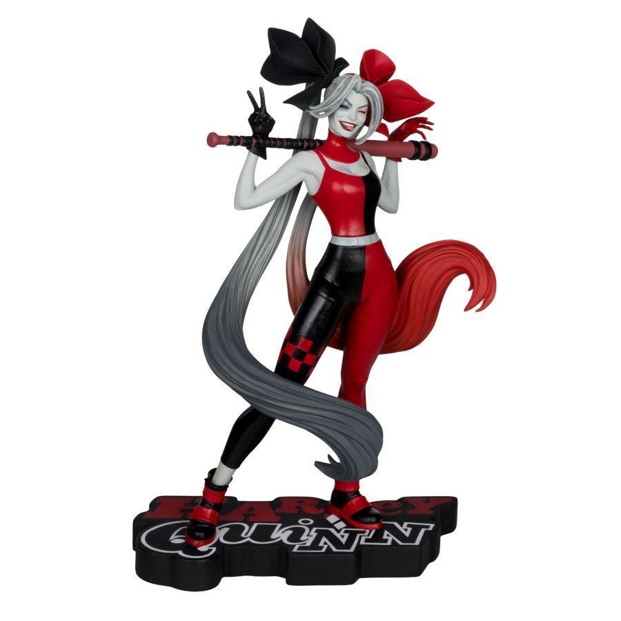 DC - Harley Quinn “Red White & Black” By Alex Garner Resin Statue