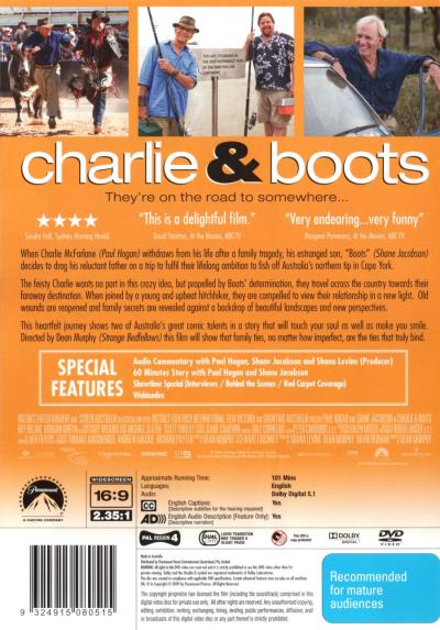Charlie & Boots DVD