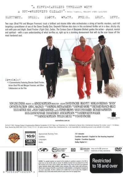 Se7en (Seven) DVD