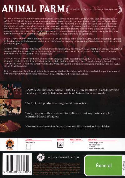 Animal Farm DVD