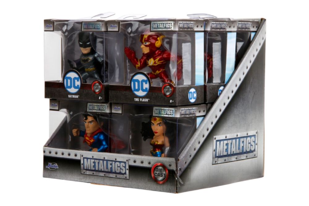 DC Comics - Justice League 2.5″ MetalFig Assortment (12 Piece Display)