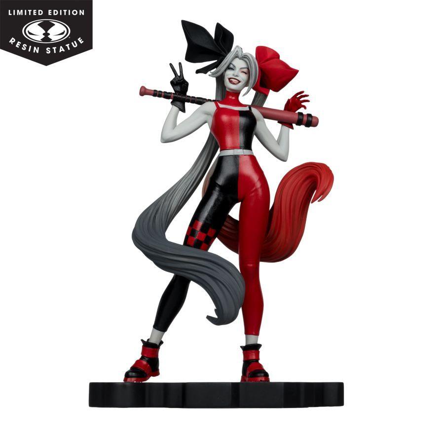 DC - Harley Quinn “Red White & Black” By Alex Garner Resin Statue