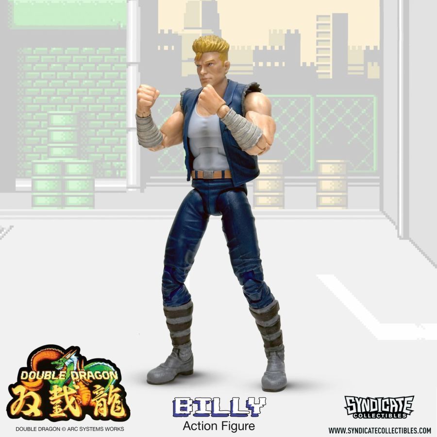 Double Dragon – Billy 7” Deluxe Figure