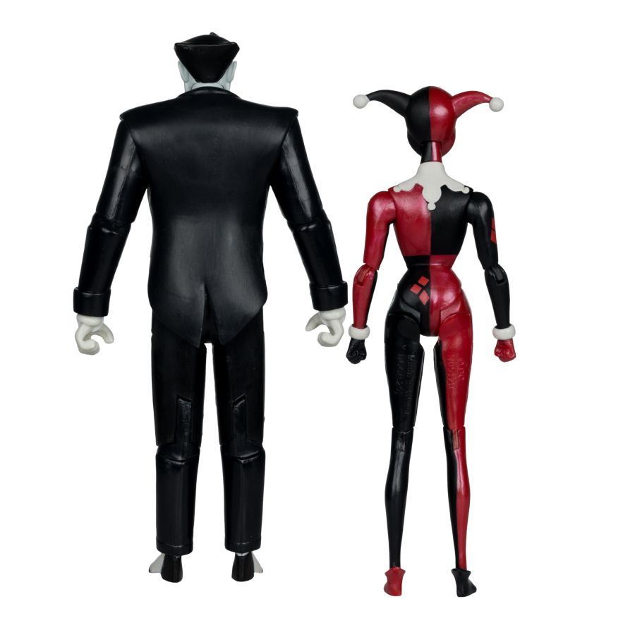 DC Direct - Batman Animated (Comic) Harley Quinn & The Joker (Mad Love) Gold Label