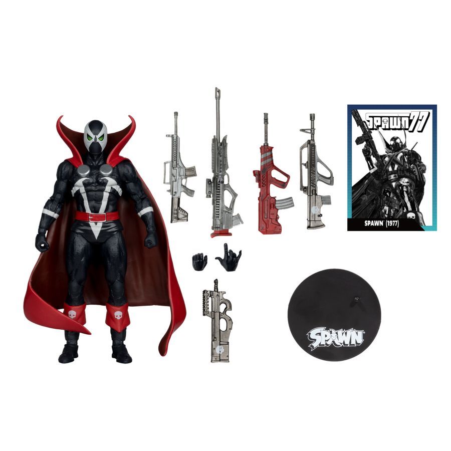 Spawn - 1977 Spawn (Variant) 7″ Action Figure with Comic