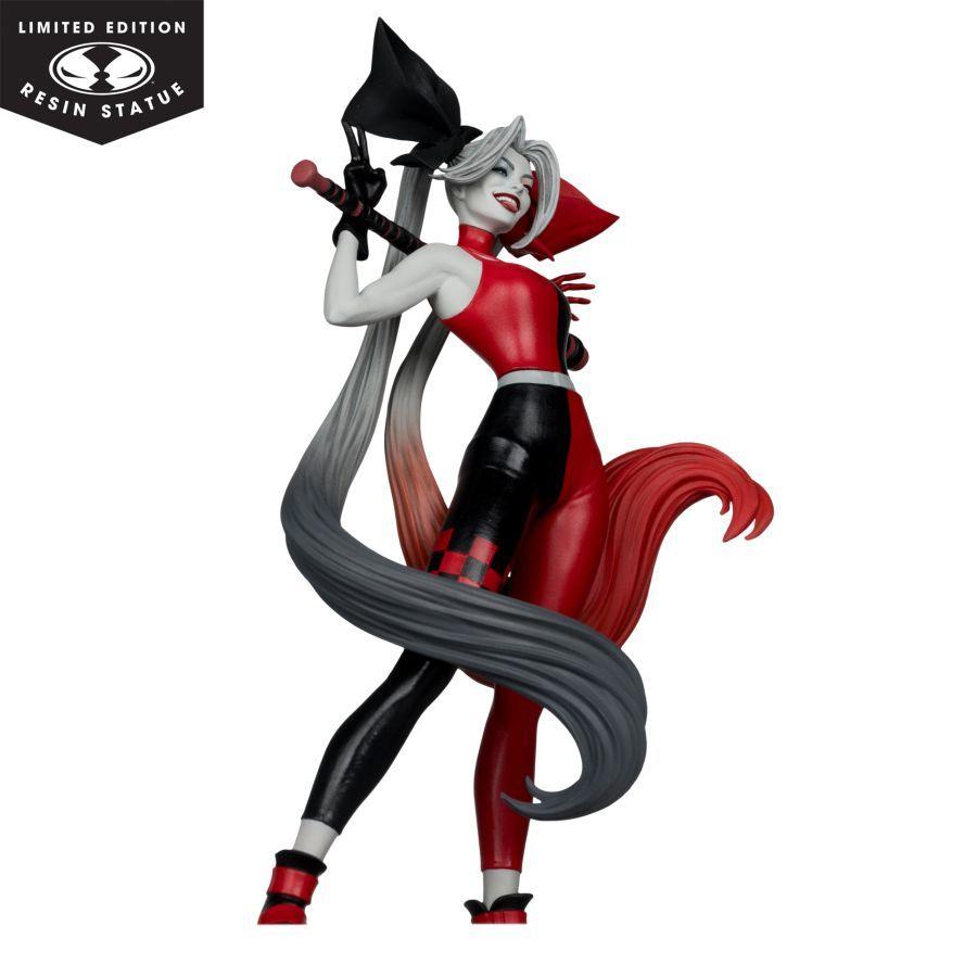 DC - Harley Quinn “Red White & Black” By Alex Garner Resin Statue
