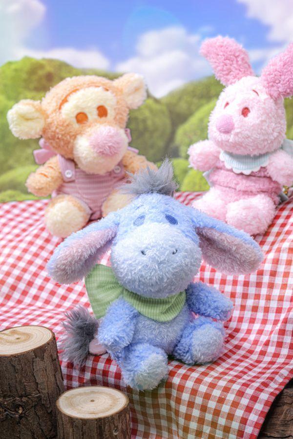 Winnie the Pooh - 100th Anniversary Cosbi Plush Keychain Assortment (Display of 8)