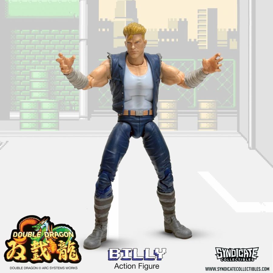Double Dragon – Billy 7” Deluxe Figure