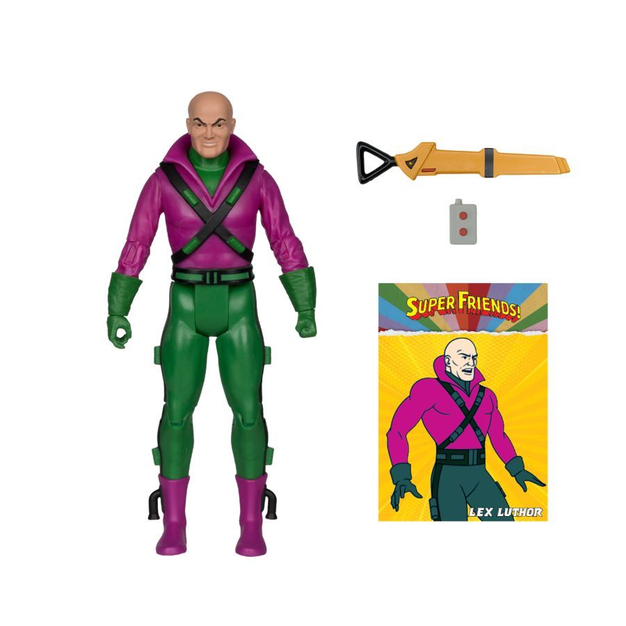 DC Comics - Super Friends Lex Luthor 6″ Retro Figure
