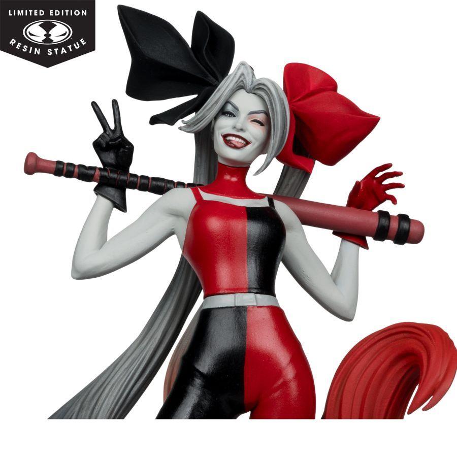 DC - Harley Quinn “Red White & Black” By Alex Garner Resin Statue