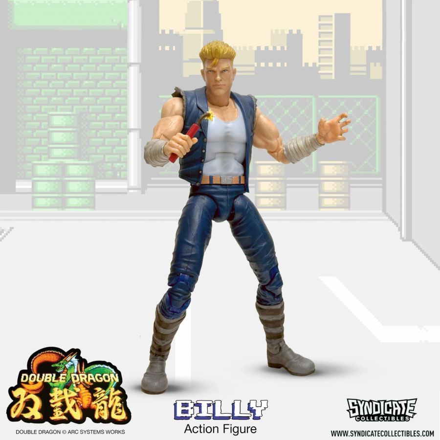 Double Dragon – Billy 7” Deluxe Figure