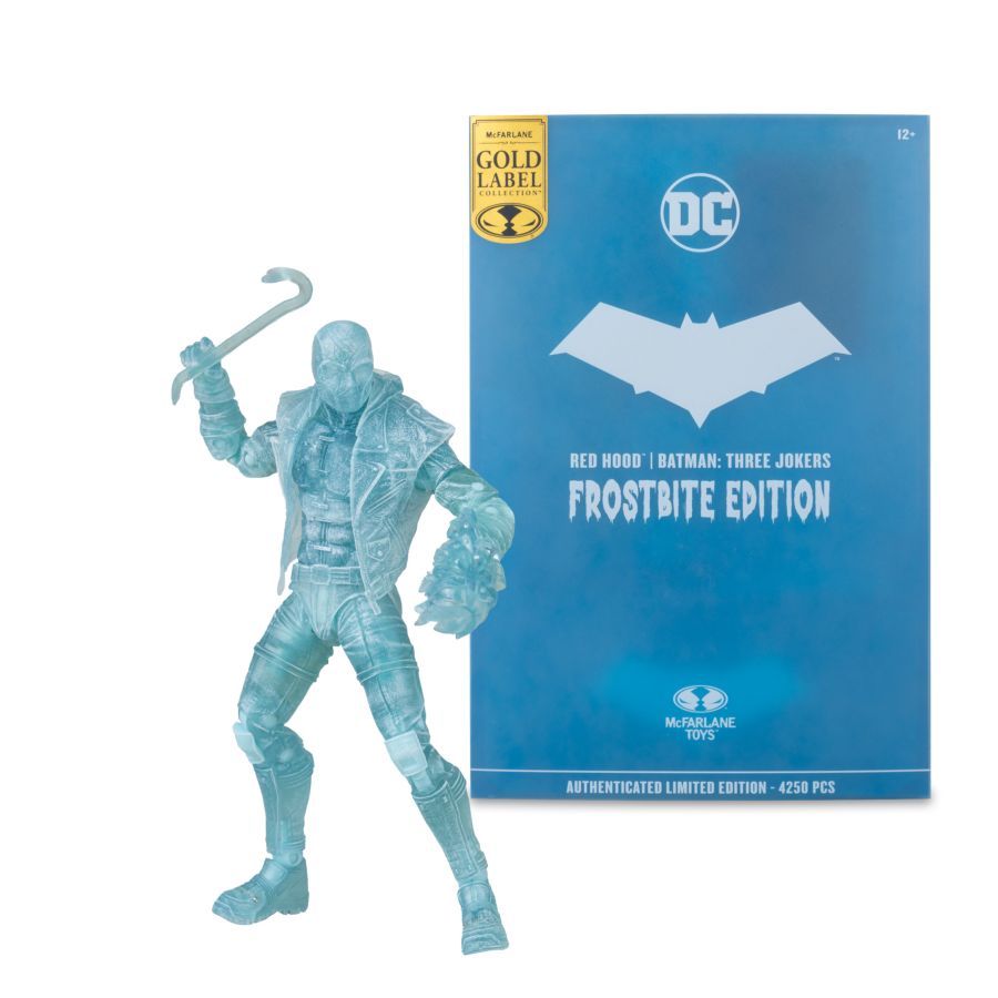 DC Multiverse - Red Hood (Three Jokers) Frostbite Edition Gold Label 7″ Figure
