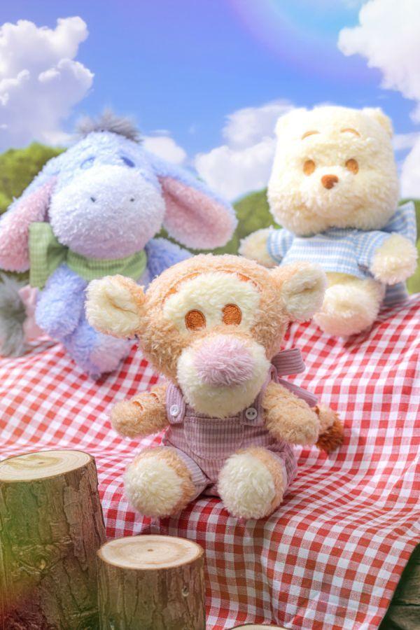 Winnie the Pooh - 100th Anniversary Cosbi Plush Keychain Assortment (Display of 8)