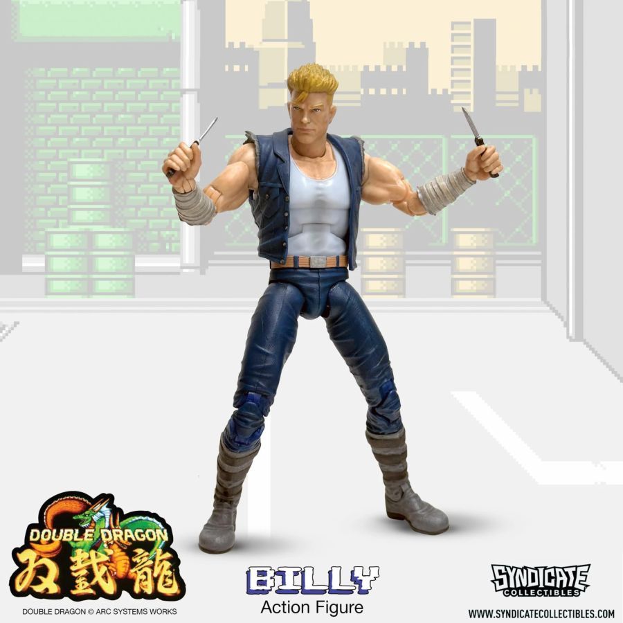 Double Dragon – Billy 7” Deluxe Figure