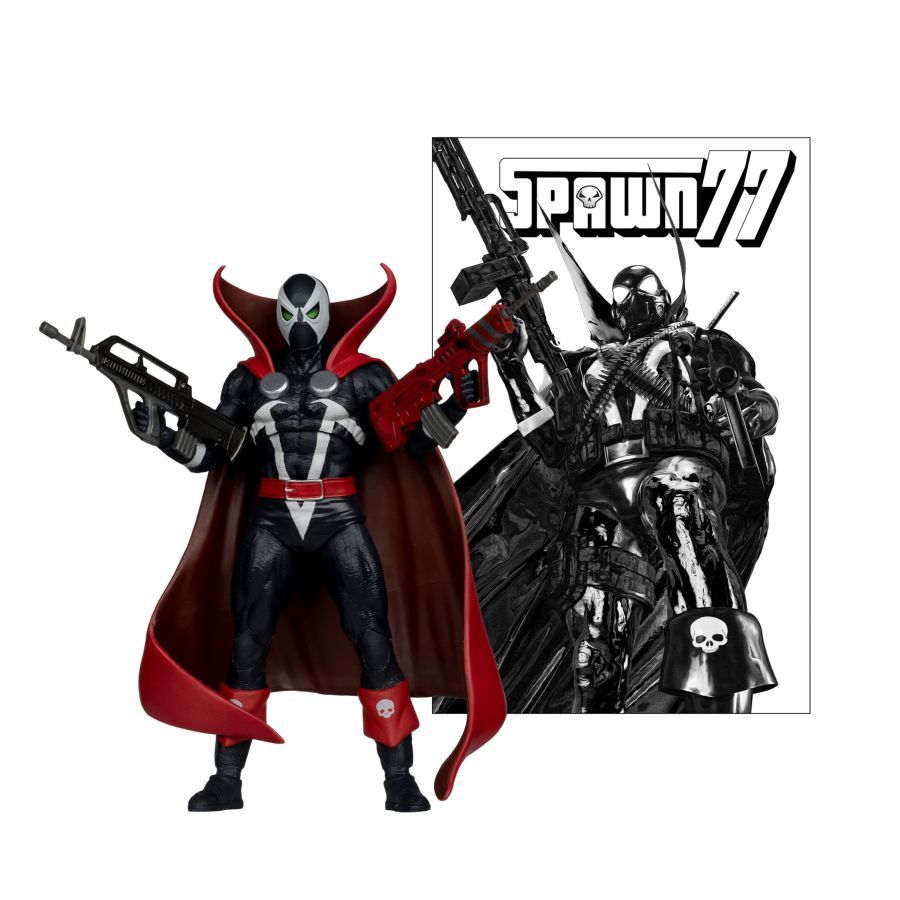 Spawn - 1977 Spawn (Variant) 7″ Action Figure with Comic