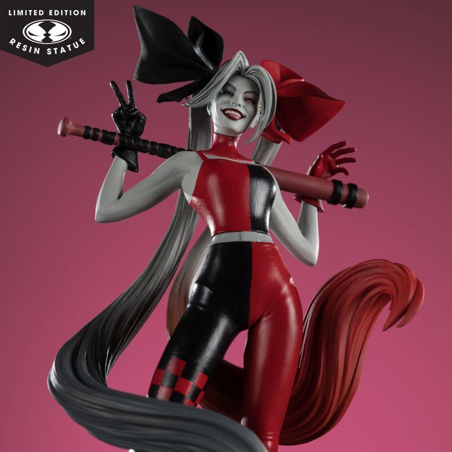 DC - Harley Quinn “Red White & Black” By Alex Garner Resin Statue