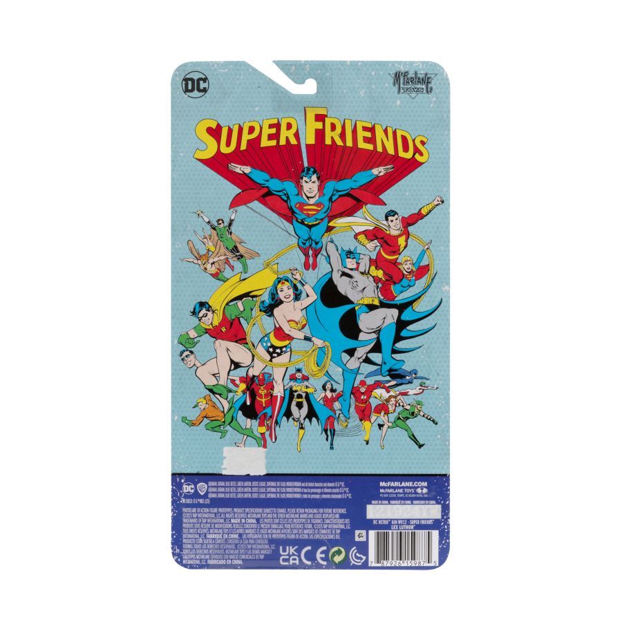 DC Comics - Super Friends Lex Luthor 6″ Retro Figure