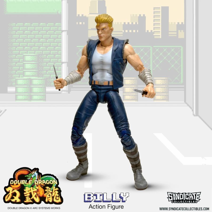 Double Dragon – Billy 7” Deluxe Figure