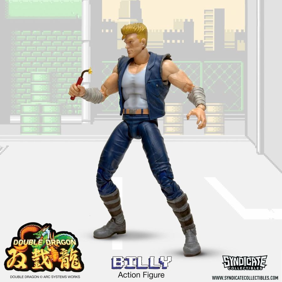 Double Dragon – Billy 7” Deluxe Figure