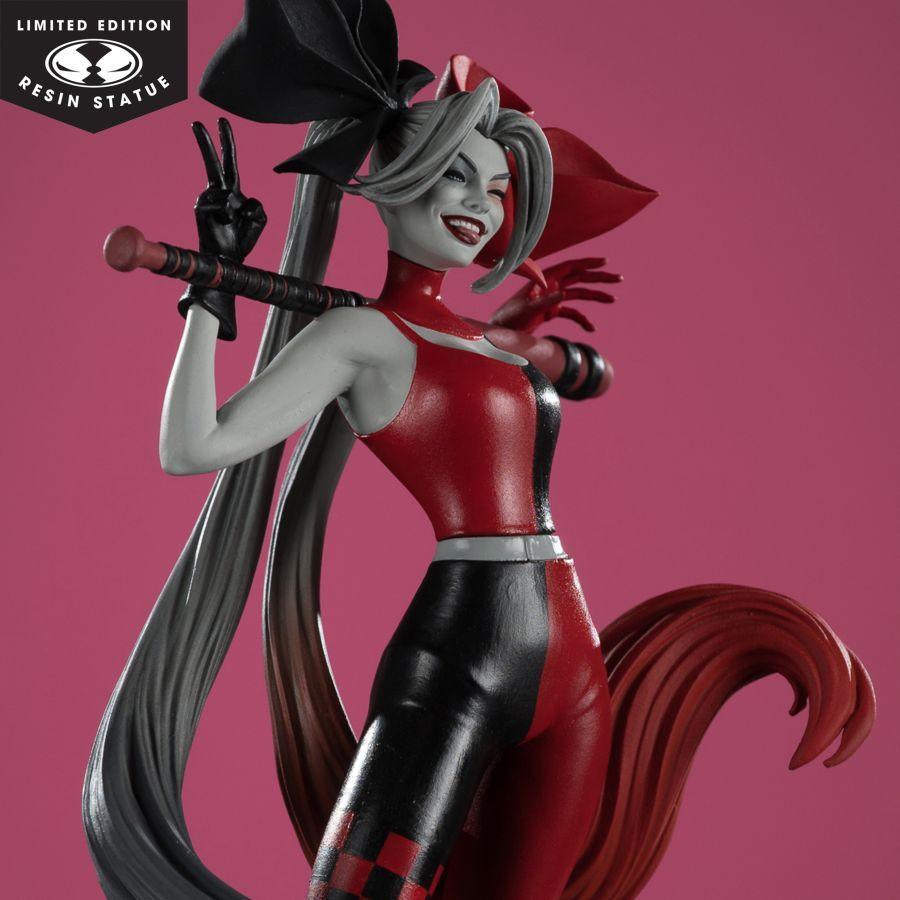 DC - Harley Quinn “Red White & Black” By Alex Garner Resin Statue