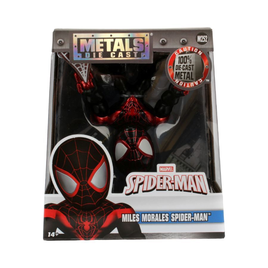 Spider-Man - Miles Morales 4″ Diecast Metalfig