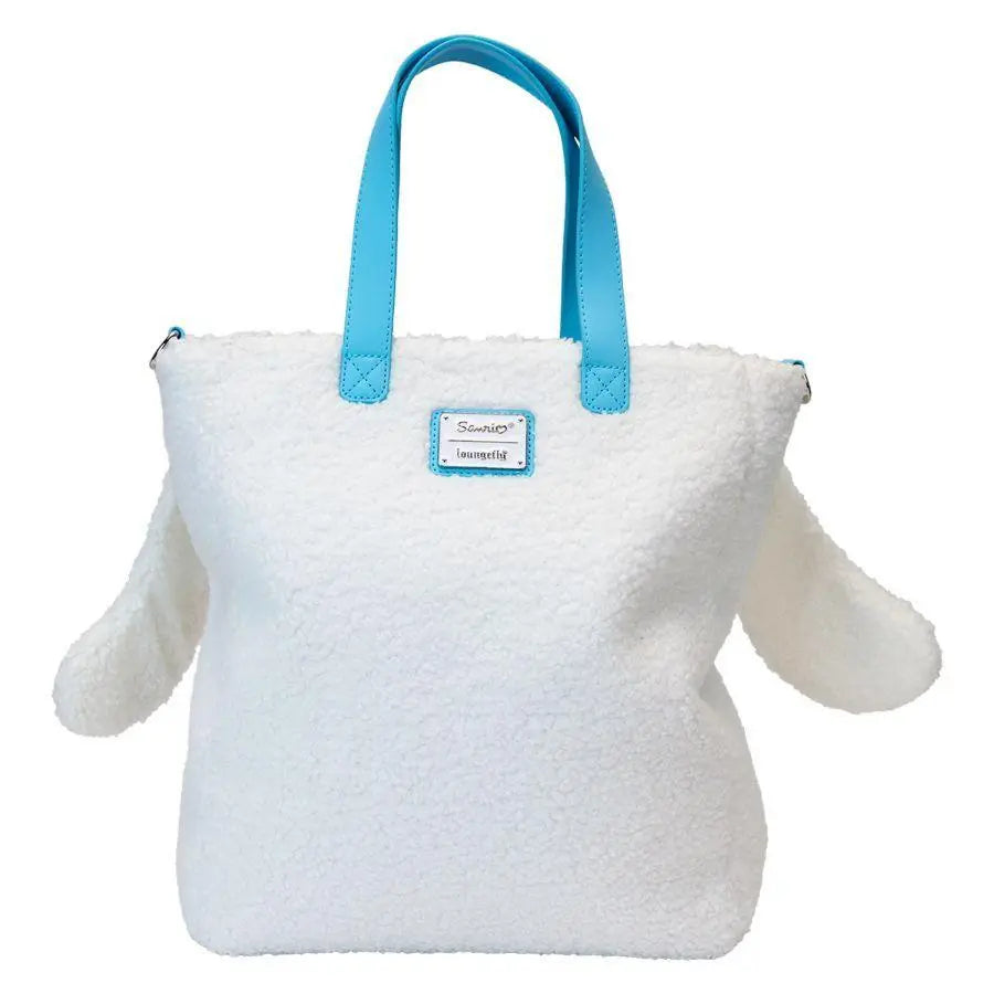 Hello Kitty - Cinnamoroll Sherpa Tote Bag with Coin Bag