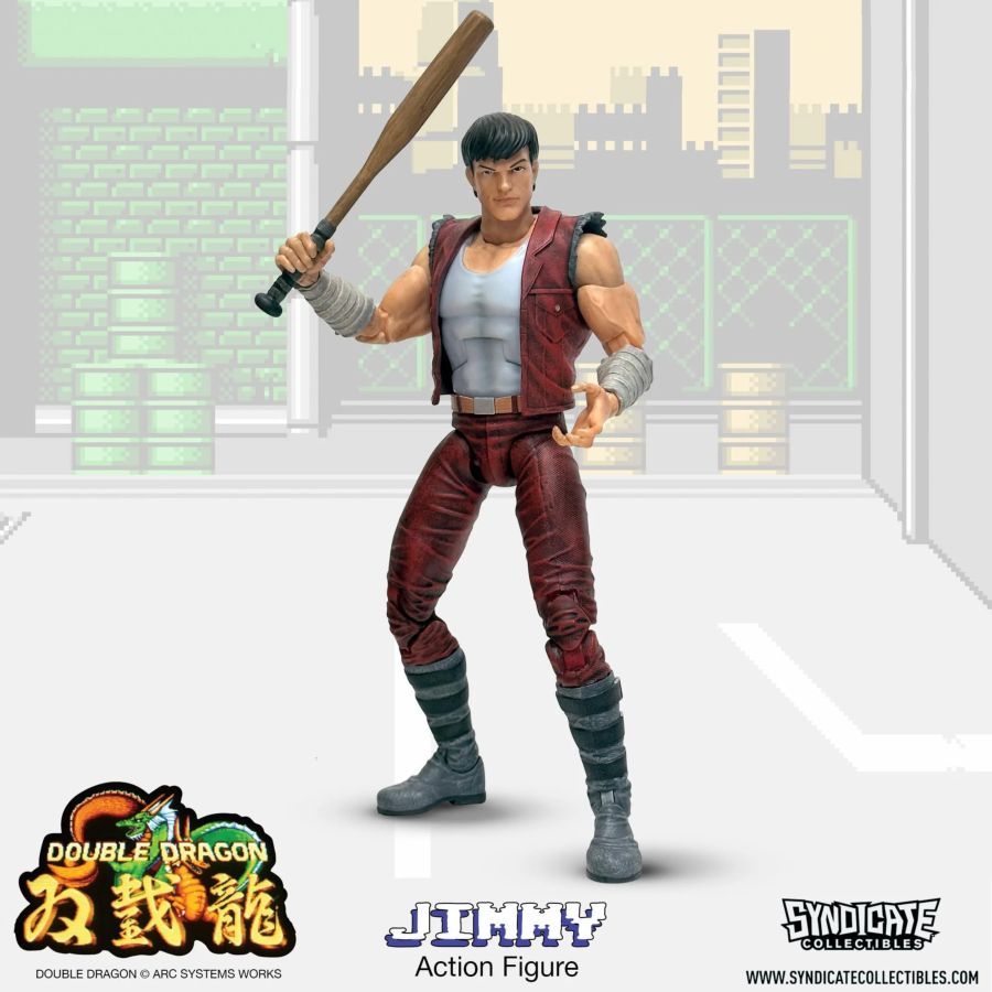 Double Dragon - Jimmy 7” Deluxe Figure