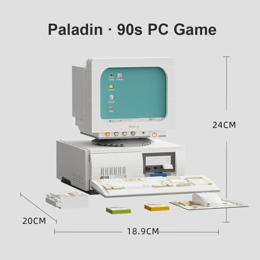 Retro Collection - Retro computer (1946 Piece Kit)