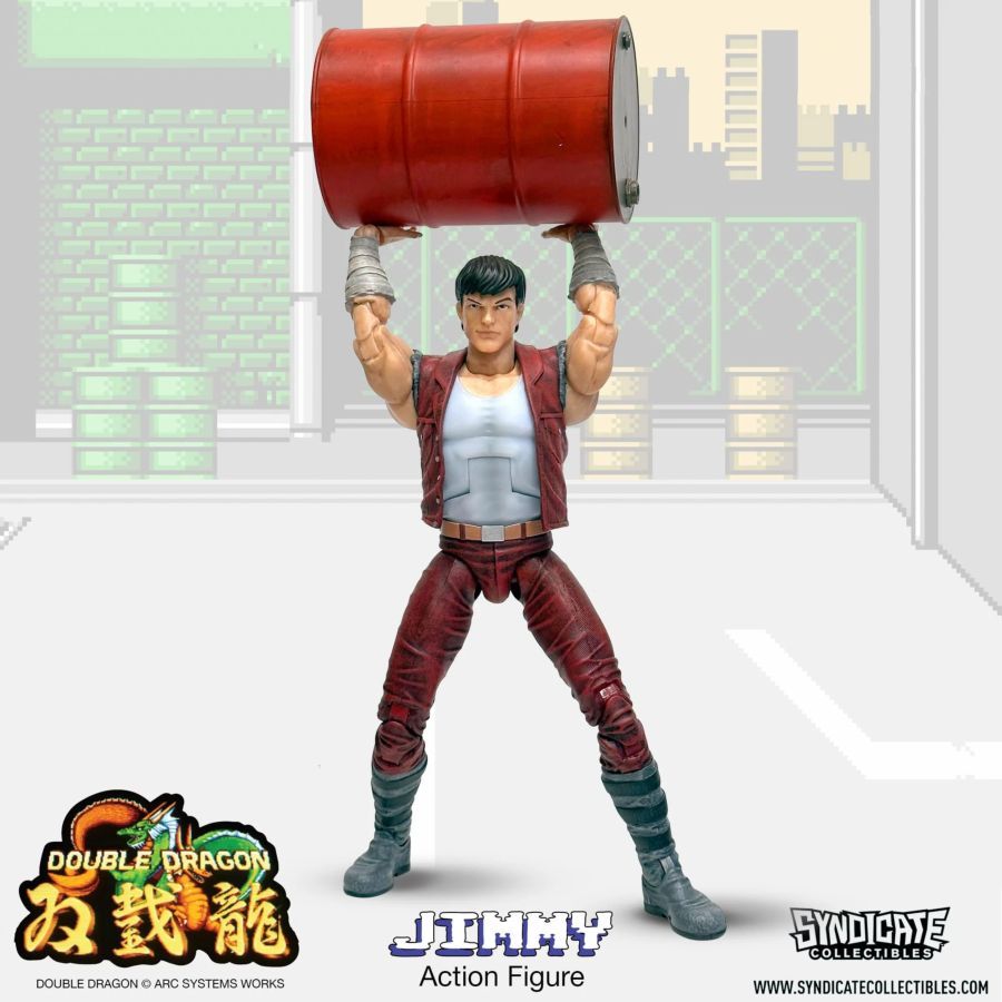 Double Dragon - Jimmy 7” Deluxe Figure