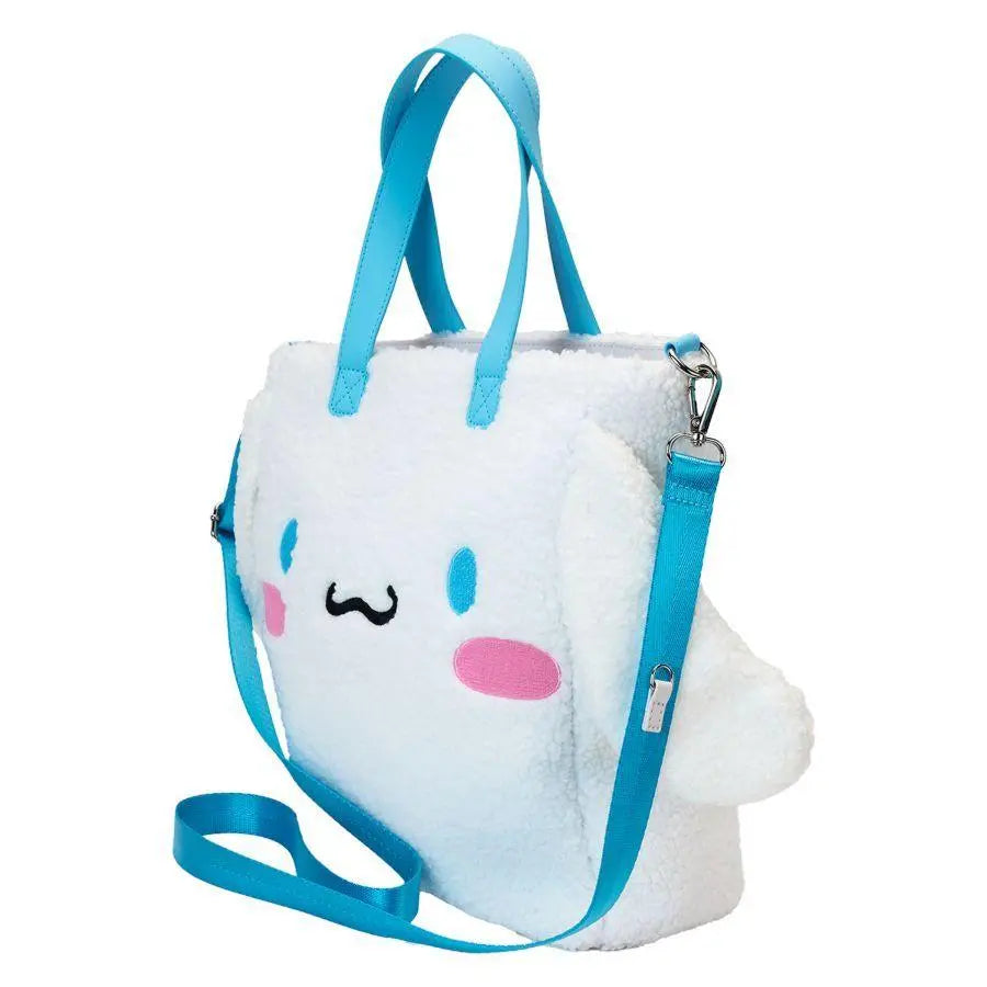 Hello Kitty - Cinnamoroll Sherpa Tote Bag with Coin Bag