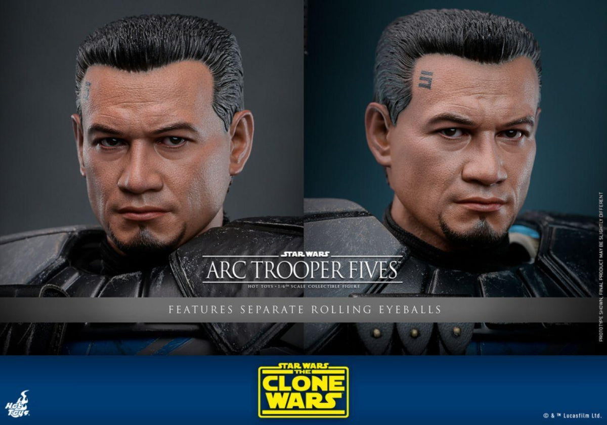 Star Wars: The Clone Wars - Arc Trooper Fives 1:6 Scale Collectable Action Figure