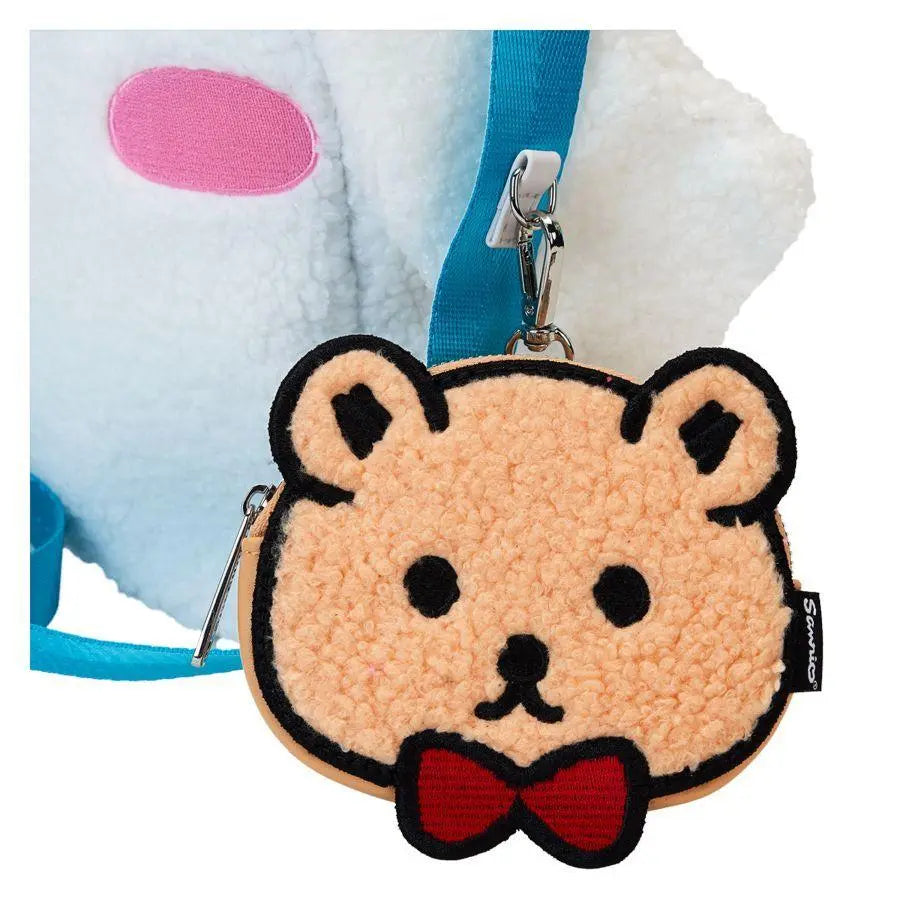 Hello Kitty - Cinnamoroll Sherpa Tote Bag with Coin Bag