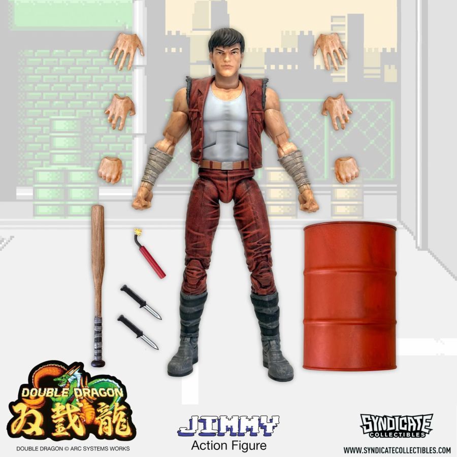 Double Dragon - Jimmy 7” Deluxe Figure