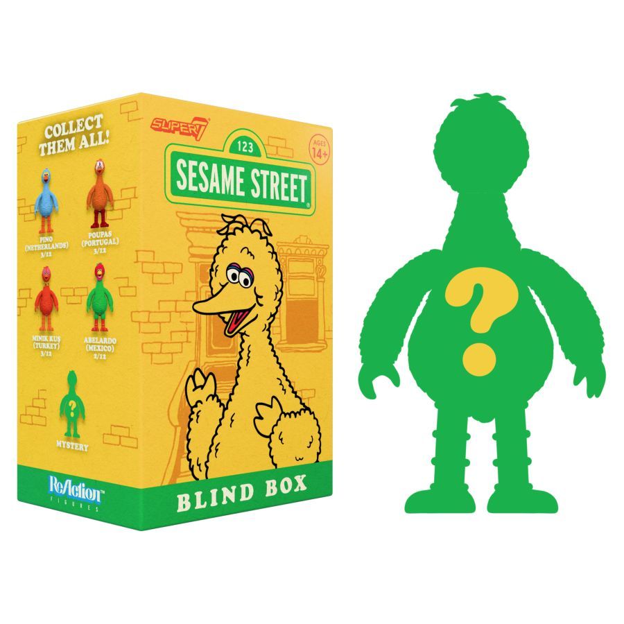 Sesame Street - Big Birds From Around The World Blind Box (Wave 5) Assortment (Display of 12)
