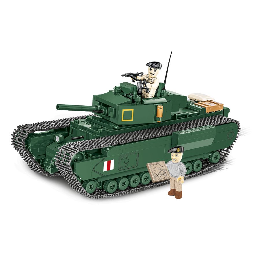 World War 2 - Mark IV Churchill Construction Brick Set (668 Pieces)