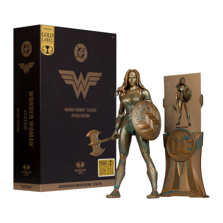 DC Multiverse - Wonder Woman (Classic) (Patina)(Gold Label) 7″ Figure