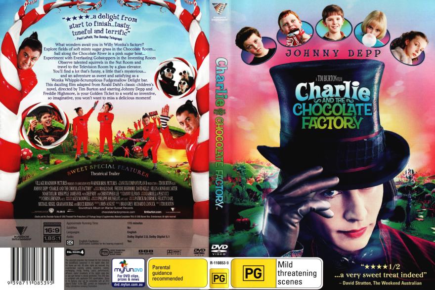 Charlie and the Chocolate Factory (2005) DVD