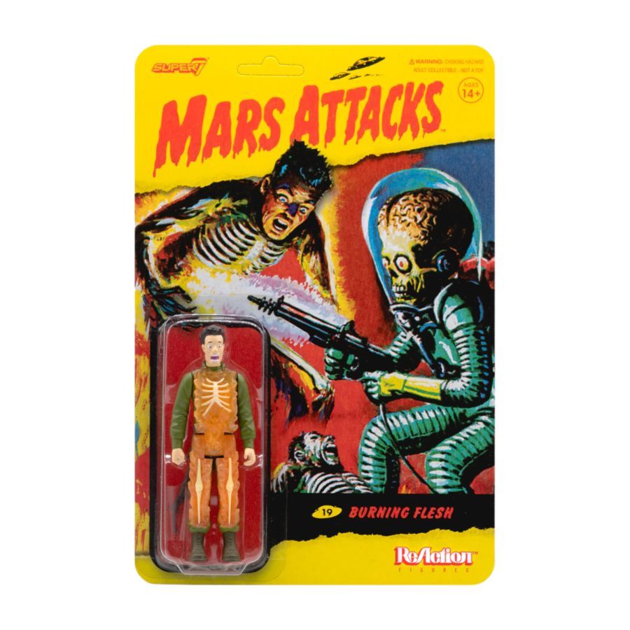 Mars Attacks - Burning Flesh ReAction 3.75″ Action Figure
