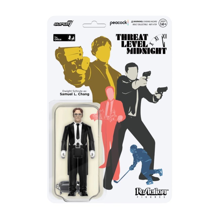 The Office - Samuel L. Chang (Threat Level Midnight) ReAction 3.75″ Action Figure