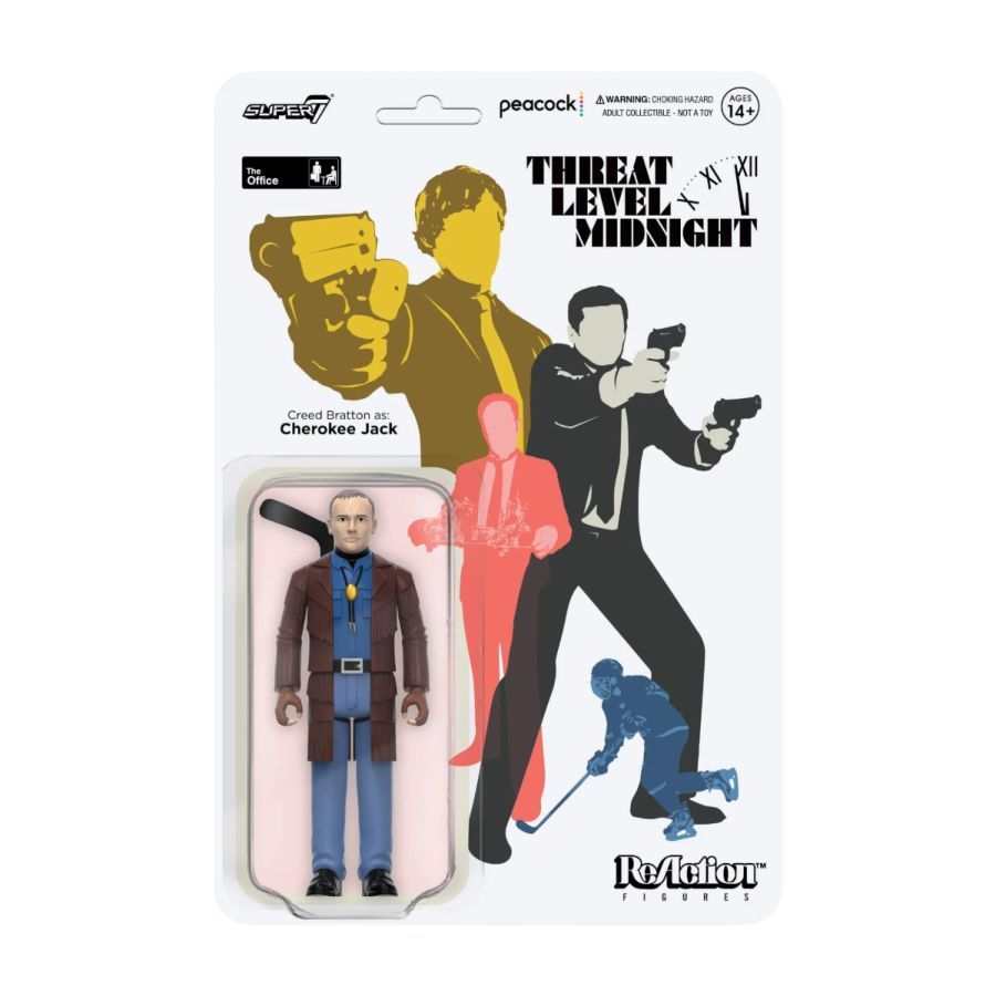 The Office - Cherokee Jack (Threat Level Midnight) ReAction 3.75″ Action Figure