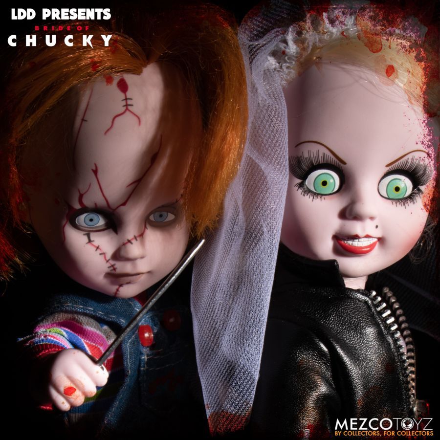LDD Presents - Chucky & Tiffany 10″ Doll 2-Pack