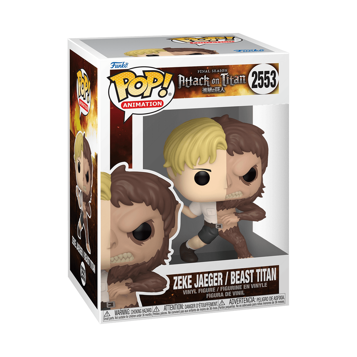 Attack on Titan - Zeke Jaeger/Beast Titan (Pop! Vinyl)