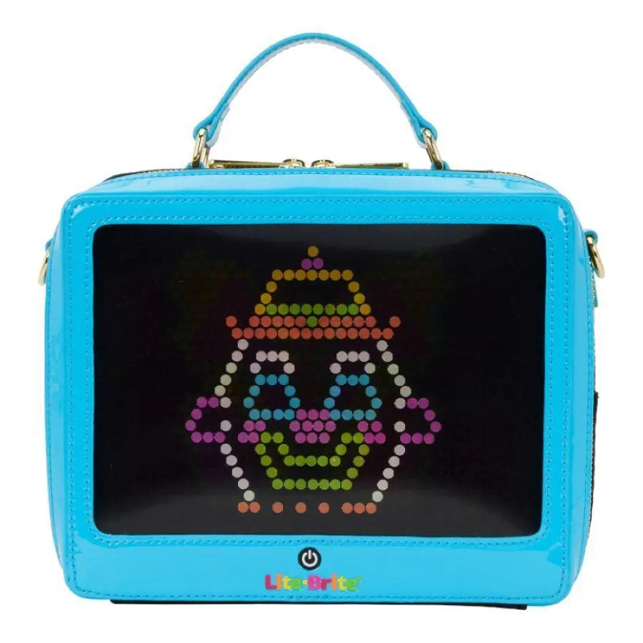 Lite Brite - Lenticular Glow Crossbody Bag with Coin Bag