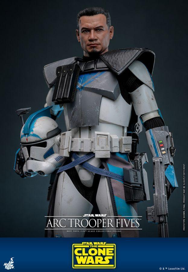 Star Wars: The Clone Wars - Arc Trooper Fives 1:6 Scale Collectable Action Figure