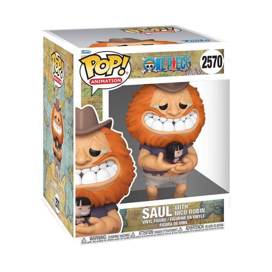 One Piece - Saul with Nico Robin 6″ (Pop! Vinyl)